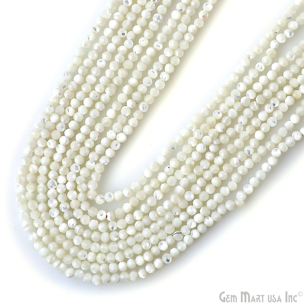 Rondelle Beads, Handcrafted 12-13 Inch Bead Strands, 2-2.5mm, Faceted Gemstones, Natural Strung, DIY Jewelry Making Bead Supply (70000)